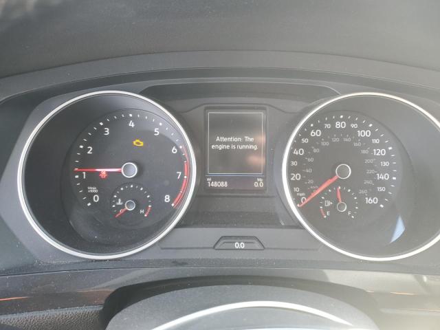 3VV2B7AX5KM068447 - 2019 VOLKSWAGEN TIGUAN SE فضي صورة 9