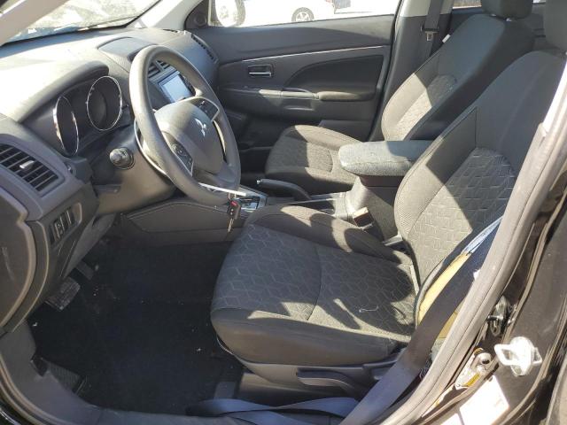 JA4APUAU2NU012606 - 2022 MITSUBISHI OUTLANDER ES Schwarz Foto 7