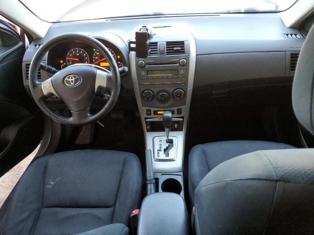 1NXBU4EE7AZ252696 - 2010 TOYOTA COROLLA BASE SILVER photo 8