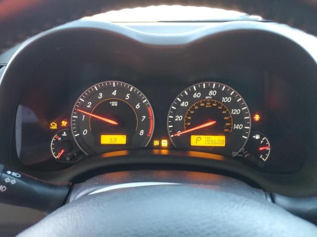 1NXBU4EE7AZ252696 - 2010 TOYOTA COROLLA BASE SILVER photo 9