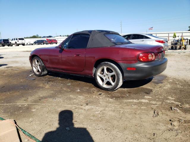 JM1NB353030300419 - 2003 MAZDA MX-5 MIATA BASE BURGUNDY photo 2