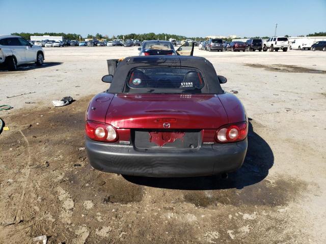 JM1NB353030300419 - 2003 MAZDA MX-5 MIATA BASE BURGUNDY photo 6