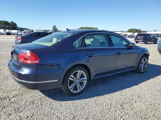 1VWBT7A35FC022453 - 2015 VOLKSWAGEN PASSAT SE BLUE photo 3