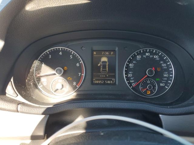 1VWBT7A35FC022453 - 2015 VOLKSWAGEN PASSAT SE BLUE photo 9