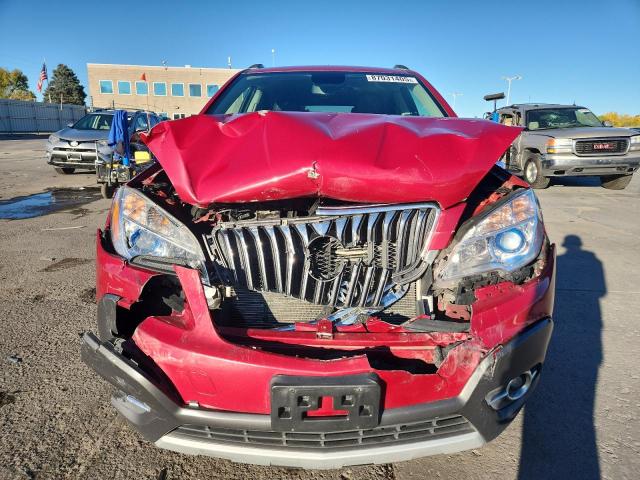 KL4CJCSB0DB195225 - 2013 BUICK ENCORE BURGUNDY photo 5