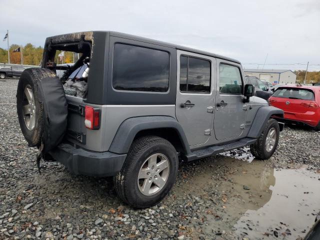 1C4BJWDG8HL633887 - 2017 JEEP WRANGLER U SPORT Boz foto 3