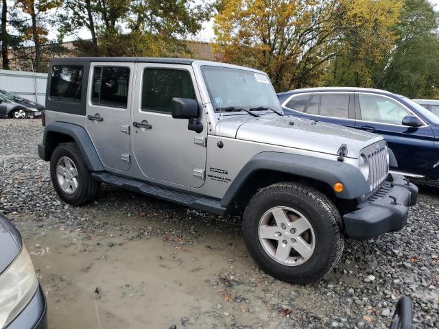 1C4BJWDG8HL633887 - 2017 JEEP WRANGLER U SPORT Boz foto 4