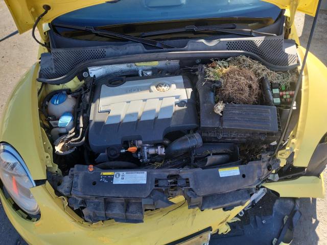 3VW5L7AT8DM816730 - 2013 VOLKSWAGEN BEETLE YELLOW photo 11