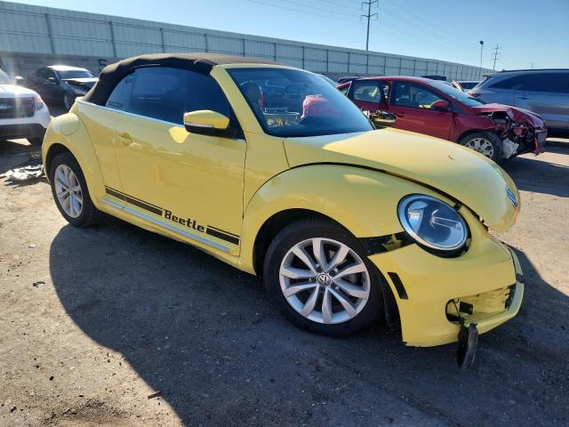 3VW5L7AT8DM816730 - 2013 VOLKSWAGEN BEETLE YELLOW photo 4