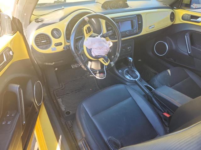 3VW5L7AT8DM816730 - 2013 VOLKSWAGEN BEETLE YELLOW photo 8