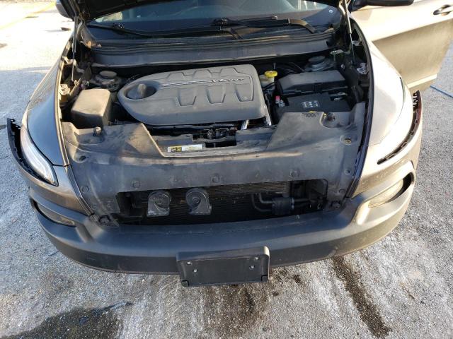 1C4PJMBS5HW538557 - 2017 JEEP CHEROKEE TRAILHAWK GRAY photo 12