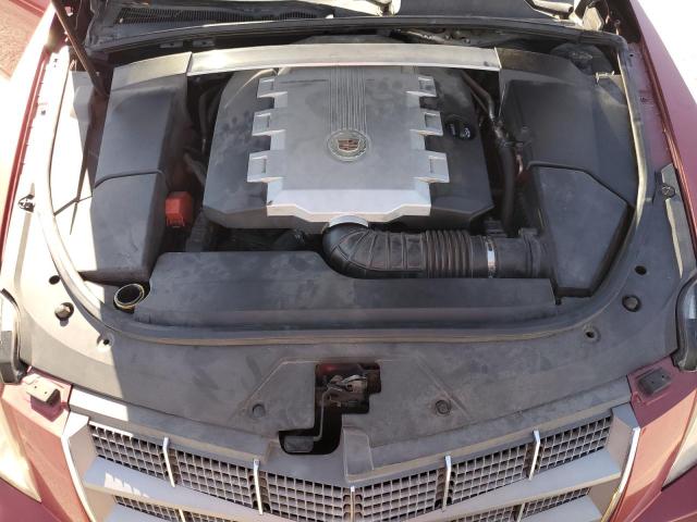 1G6DV57V980212198 - 2008 CADILLAC CTS HI FEATURE V6 RED photo 11