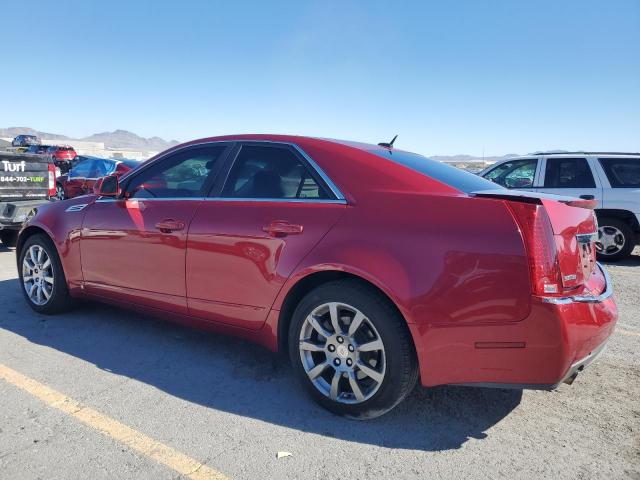 1G6DV57V980212198 - 2008 CADILLAC CTS HI FEATURE V6 RED photo 2