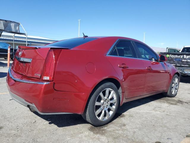 1G6DV57V980212198 - 2008 CADILLAC CTS HI FEATURE V6 RED photo 3