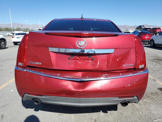 1G6DV57V980212198 - 2008 CADILLAC CTS HI FEATURE V6 RED photo 6