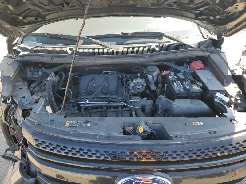 1FM5K8AR7FGC67062 - 2015 FORD EXPLORER POLICE INTERCEPTOR ორფეროვანი ფოტო 12