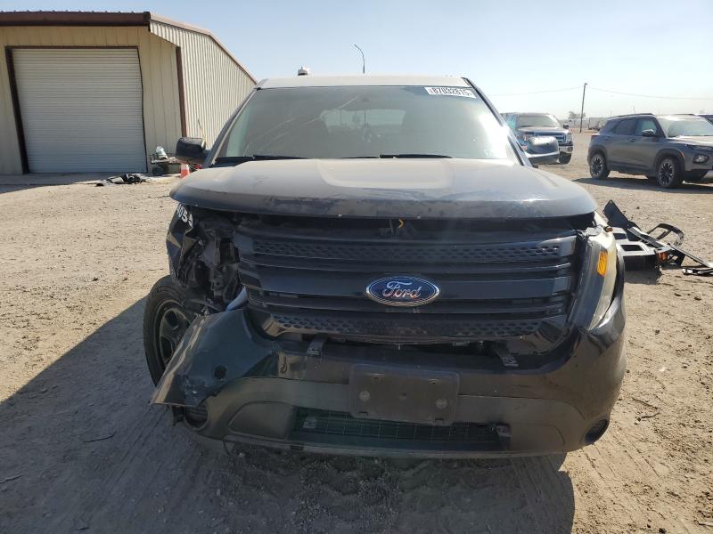 1FM5K8AR7FGC67062 - 2015 FORD EXPLORER POLICE INTERCEPTOR ორფეროვანი ფოტო 5