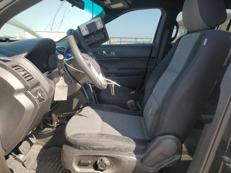 1FM5K8AR7FGC67062 - 2015 FORD EXPLORER POLICE INTERCEPTOR ორფეროვანი ფოტო 7