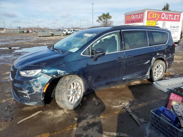 2C4RC1BG4NR104079 - 2022 CHRYSLER PACIFICA TOURING L BLUE photo 1