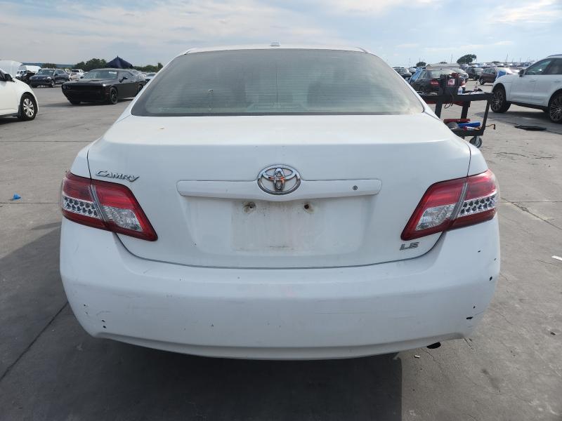 4T4BF3EK6BR173795 - 2011 TOYOTA CAMRY BASE WHITE photo 6