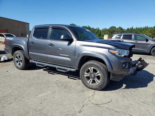 5TFCZ5AN1HX071883 - 2017 TOYOTA TACOMA DOUBLE CAB GRAY photo 4
