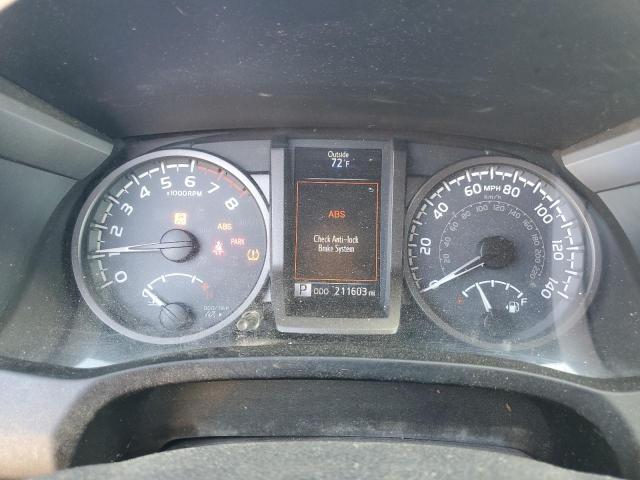 5TFCZ5AN1HX071883 - 2017 TOYOTA TACOMA DOUBLE CAB GRAY photo 9