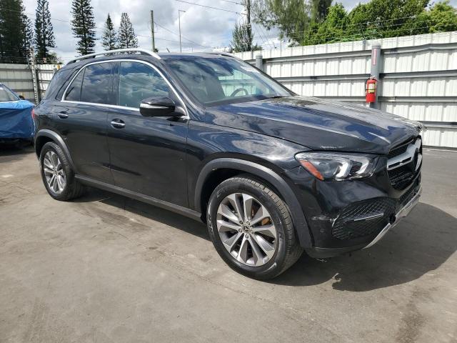 4JGFB4KB5MA307461 - 2021 MERCEDES-BENZ GLE 350 4MATIC BLACK photo 4