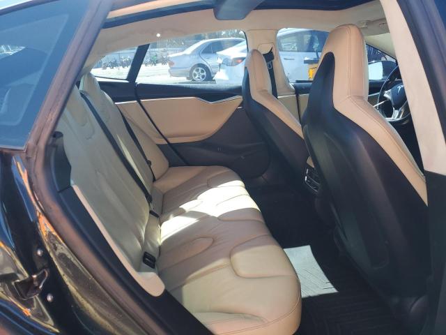 5YJSA1DN7DFP18167 - 2013 TESLA MODEL S Темно-сірий фото 10