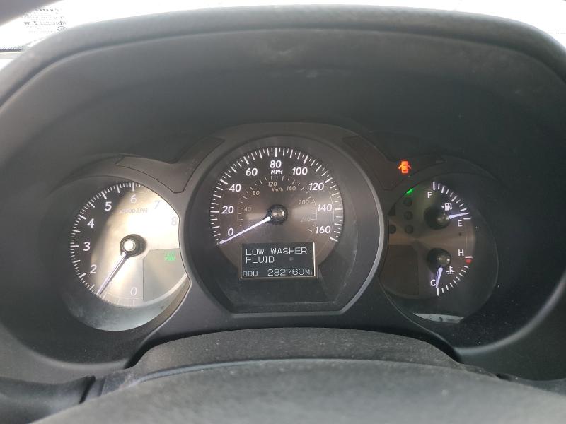 JTHBE1KS2A0048887 - 2010 LEXUS GS 350 SILVER photo 9