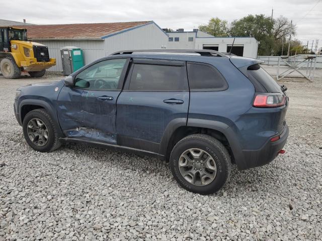 1C4PJMBX8KD356494 - 2019 JEEP CHEROKEE TRAILHAWK BLUE photo 2