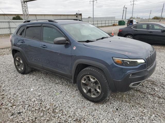 1C4PJMBX8KD356494 - 2019 JEEP CHEROKEE TRAILHAWK BLUE photo 4