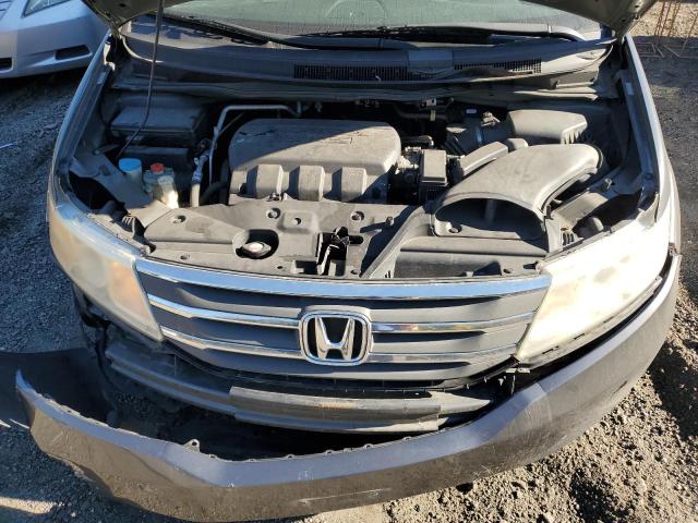 5FNRL5H66BB052225 - 2011 HONDA ODYSSEY EXL GRAY photo 12