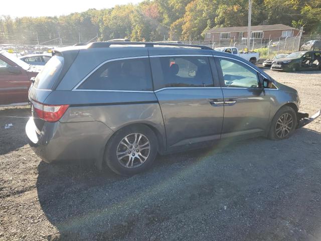 5FNRL5H66BB052225 - 2011 HONDA ODYSSEY EXL GRAY photo 3