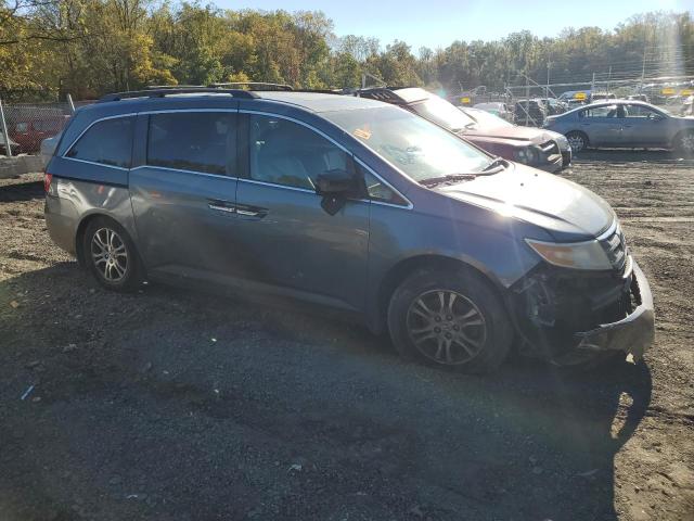 5FNRL5H66BB052225 - 2011 HONDA ODYSSEY EXL GRAY photo 4