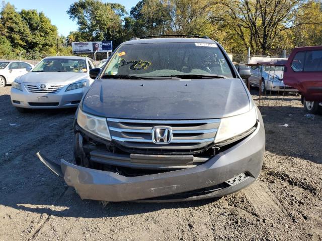 5FNRL5H66BB052225 - 2011 HONDA ODYSSEY EXL GRAY photo 5