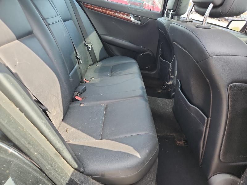 WDDGF8BB4BR157027 - 2011 MERCEDES-BENZ C 300 4MATIC BLACK photo 10