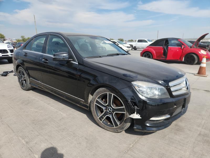 WDDGF8BB4BR157027 - 2011 MERCEDES-BENZ C 300 4MATIC BLACK photo 4