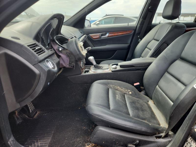 WDDGF8BB4BR157027 - 2011 MERCEDES-BENZ C 300 4MATIC BLACK photo 7