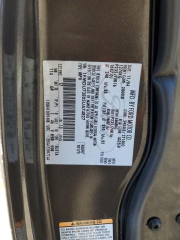 1FMDU73E05UA74827 - 2005 FORD EXPLORER XLT ყავისფერი ფოტო 13