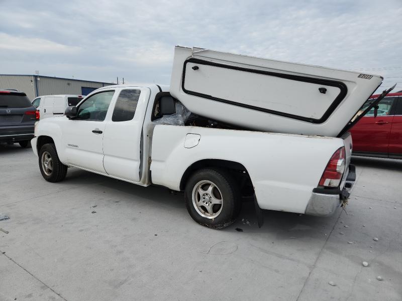 5TFTX4CNXEX047123 - 2014 TOYOTA TACOMA ACCESS CAB WHITE photo 2