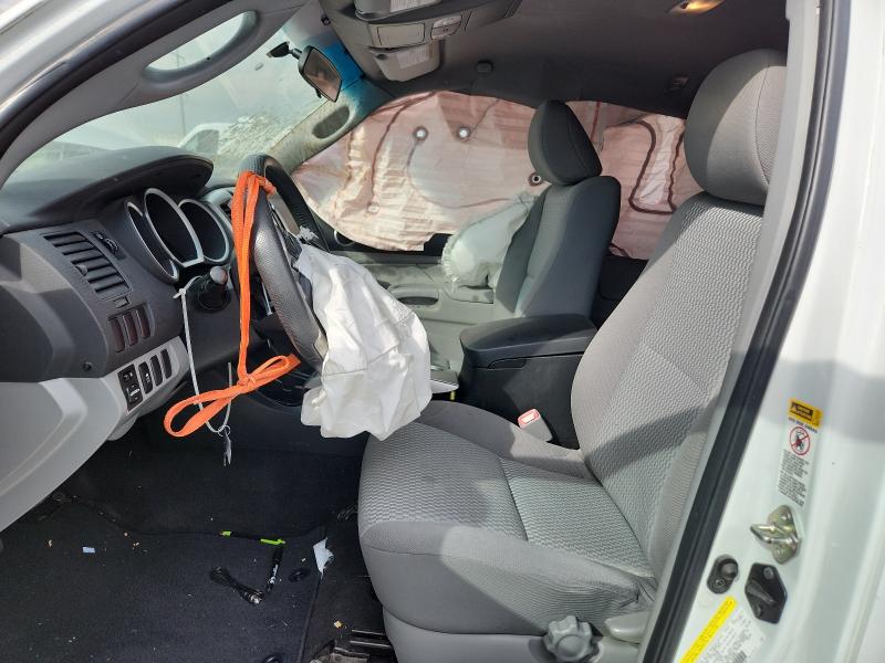 5TFTX4CNXEX047123 - 2014 TOYOTA TACOMA ACCESS CAB WHITE photo 7