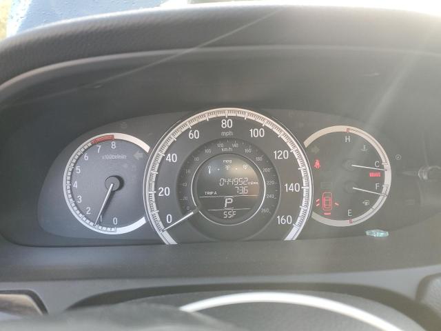 1HGCR2F8XGA057307 - 2016 HONDA ACCORD EXL GRAY photo 9