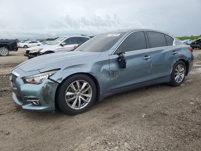 JN1BV7AP4FM338696 - 2015 INFINITI Q50 BASE 蓝色 照片 2
