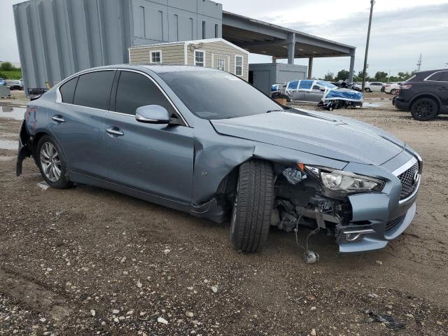 JN1BV7AP4FM338696 - 2015 INFINITI Q50 BASE 蓝色 照片 7