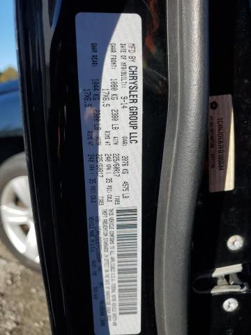 1C4NJDEB7FD105544 - 2015 JEEP COMPASS LATITUDE შავი ფოტო 13