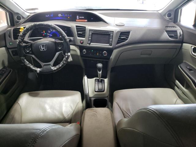 2HGFB2F96CH505337 - 2012 HONDA CIVIC EXL WHITE photo 8