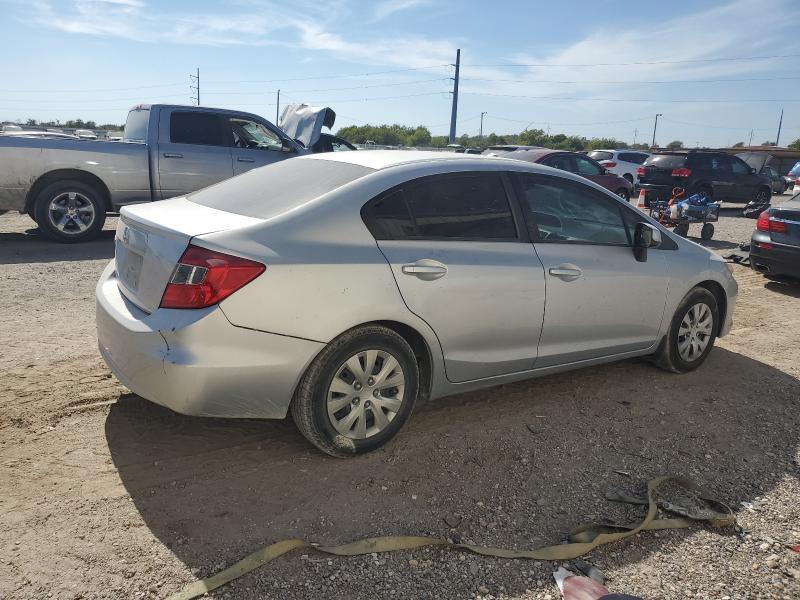 19XFB2F57CE025122 - 2012 HONDA CIVIC LX 银色 照片 3