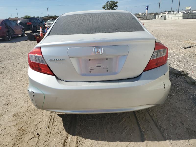 19XFB2F57CE025122 - 2012 HONDA CIVIC LX 银色 照片 6