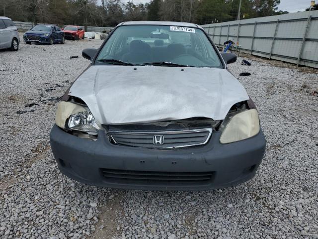 2HGEJ6612YH584853 - 2000 HONDA CIVIC BASE SILVER photo 5