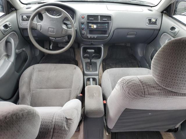 2HGEJ6612YH584853 - 2000 HONDA CIVIC BASE SILVER photo 8